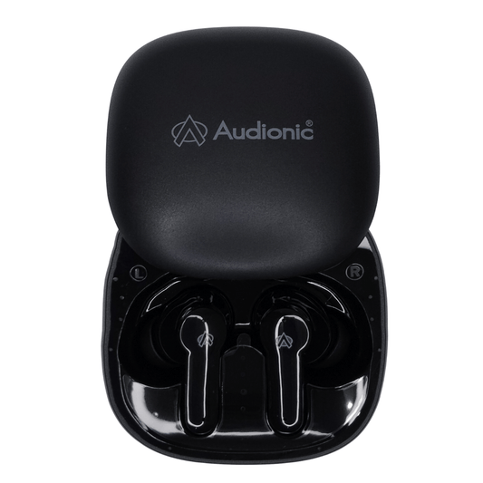 Audionic Airbud 550 – Extra Bass Wireless Earbuds | Quad Mic ENC | Premium Sound - Zenty Tech