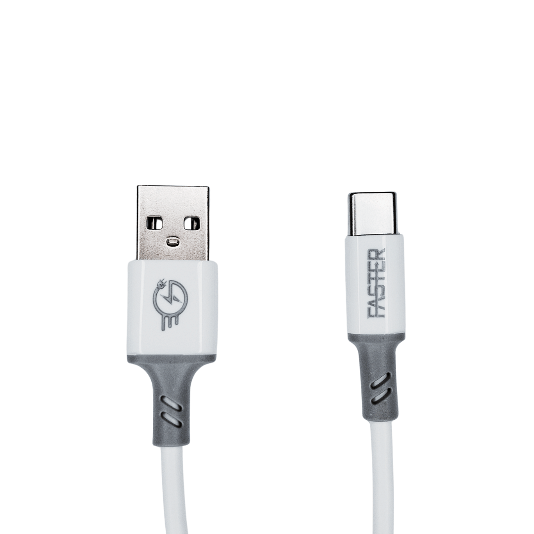 Faster FC - TP3 Pro Type - C Fast Charging Data Cable | 3.0A | 1000mm | High - Speed Data Transfer - Zenty Tech