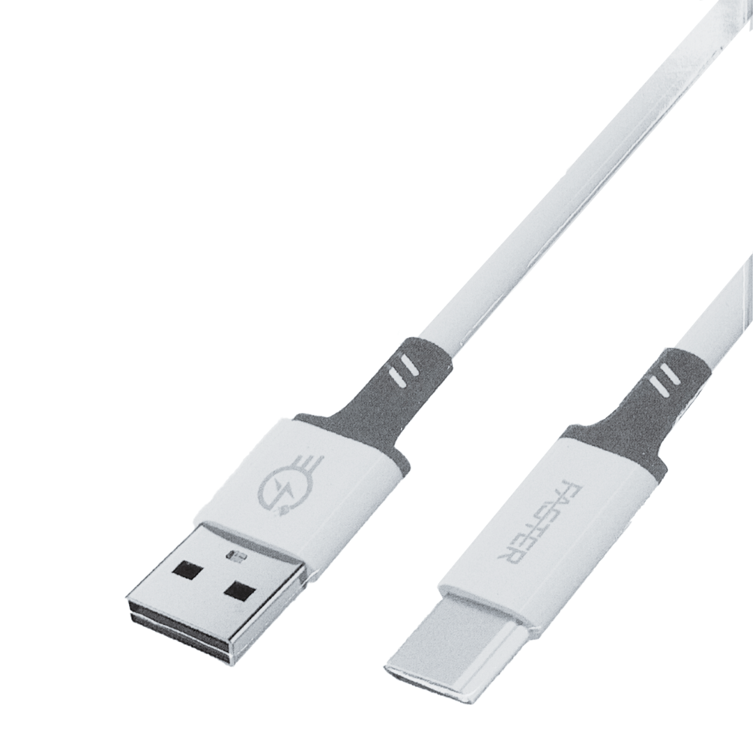 Faster FC - TP3 Pro Type - C Fast Charging Data Cable | 3.0A | 1000mm | High - Speed Data Transfer - Zenty Tech