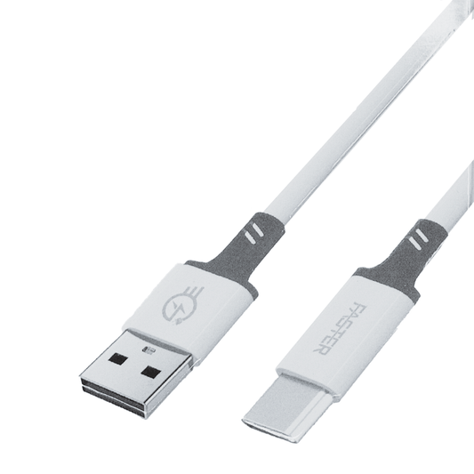 Faster FC - TP3 Pro Type - C Fast Charging Data Cable | 3.0A | 1000mm | High - Speed Data Transfer - Zenty Tech