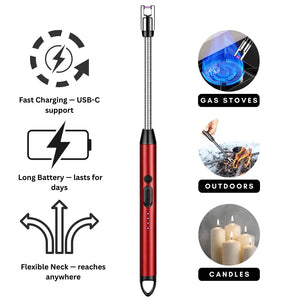 Smart Electric Arc Lighter (USB-C Rechargeable) - Zenty Tech