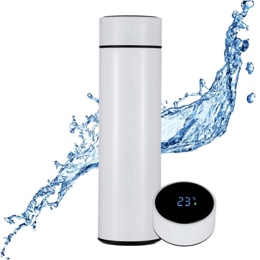 Smart LED Temperature Water Bottle – 500ml