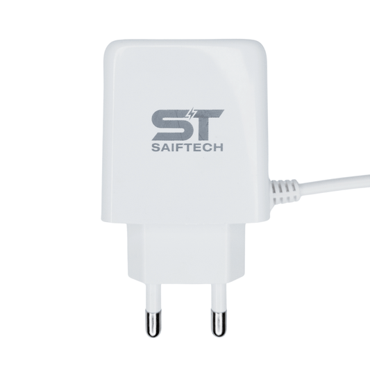 Zenty Tech 45W Dual USB Fast Charger with Android Cable – Smart IC Protection | 4.5A Output | Safe & Heat - Proof Adapter - Zenty Tech